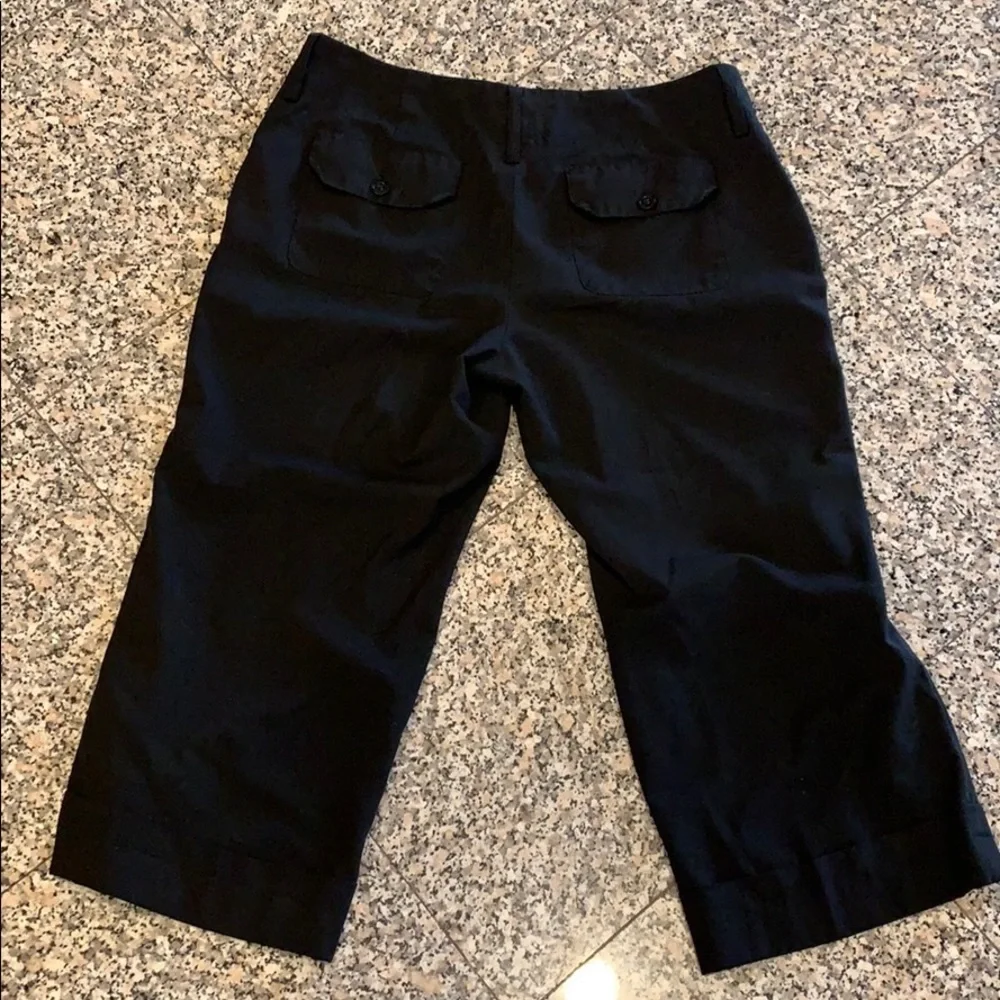 MICHAEL KORS BLACK ANKLE PANTS SIZE 8P